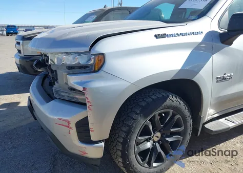 2020 Chevrolet Silverado K1500 Rst from USA, damaged, VIN 1GCUYEEL6LZ257965